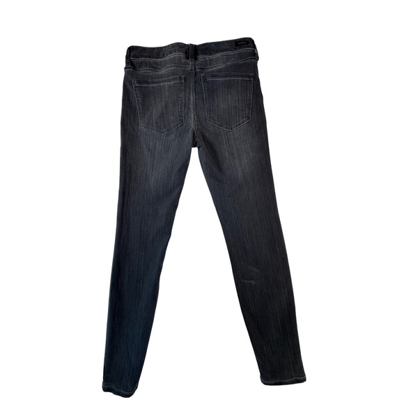 Liverpool The Skinny Jeans Womens 28/6 Black Faded Stretch Denim - Picture 8 of 9